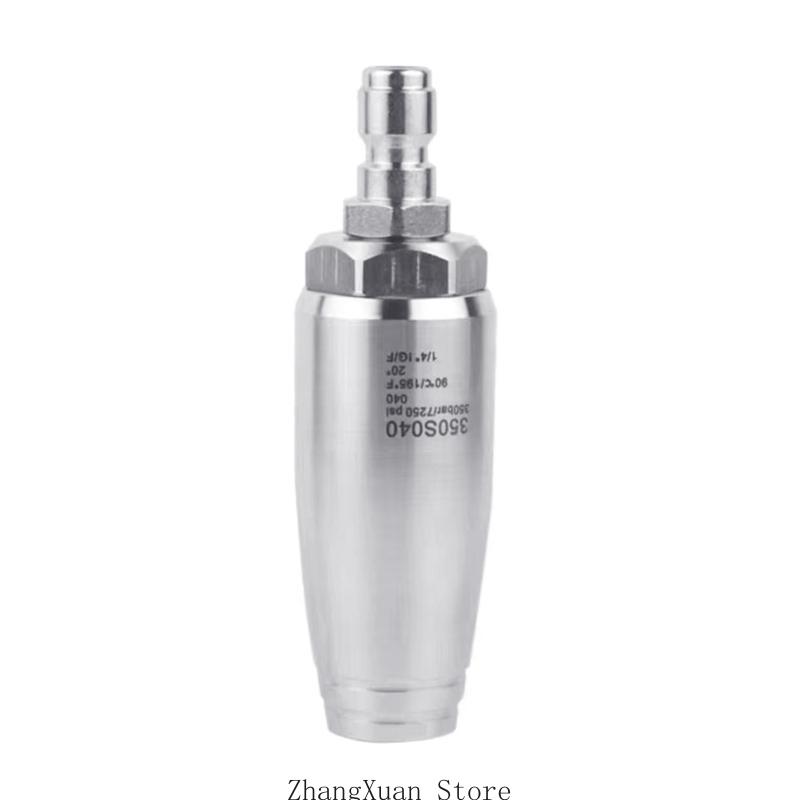 

Durable 8-Piece High-Pressure Water with Rotating Ceramic Nozzle and Chrome Plated Steel Body 3XUF
