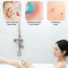 1pc/4pcs Circular Shower for Massage Mesh Bath Sponge Ball with Suction Cup Body Shower Cleaner Massage Bubbler Bathroom Tools