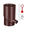 Kit di Raccolta Acqua Piovana Resistente ai Raggi UV Impermeabile Barile per Pioggia Kit Deviazione Barili Portatili per Raccogliere Acqua Piovana-ABSW