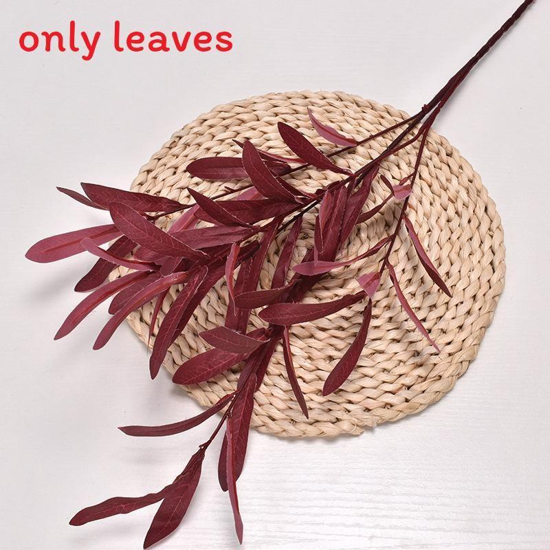 Leaves Simulation Olive Leaf Home Soft Decoration Hotel Shopping Decoration Mall