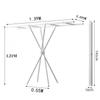 Foldable Drying Rack X-Shaped Clothes Hanger Indoor Save Space Balcony Elevated Design Modern Simplicity Simple Clothes Rack