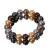 Retro Pearl Bracelet - 12mm Round Beads Women's Luxury Fashion Accessory