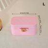 Mini Jewelry Storage Box Portable Home Travel Earrings Necklace Storage Case For Women Ring Organizer With Mirror Display Case
