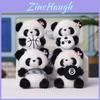 Panda Plush Toy Pendant With Short Plush Material For Animal Collectors