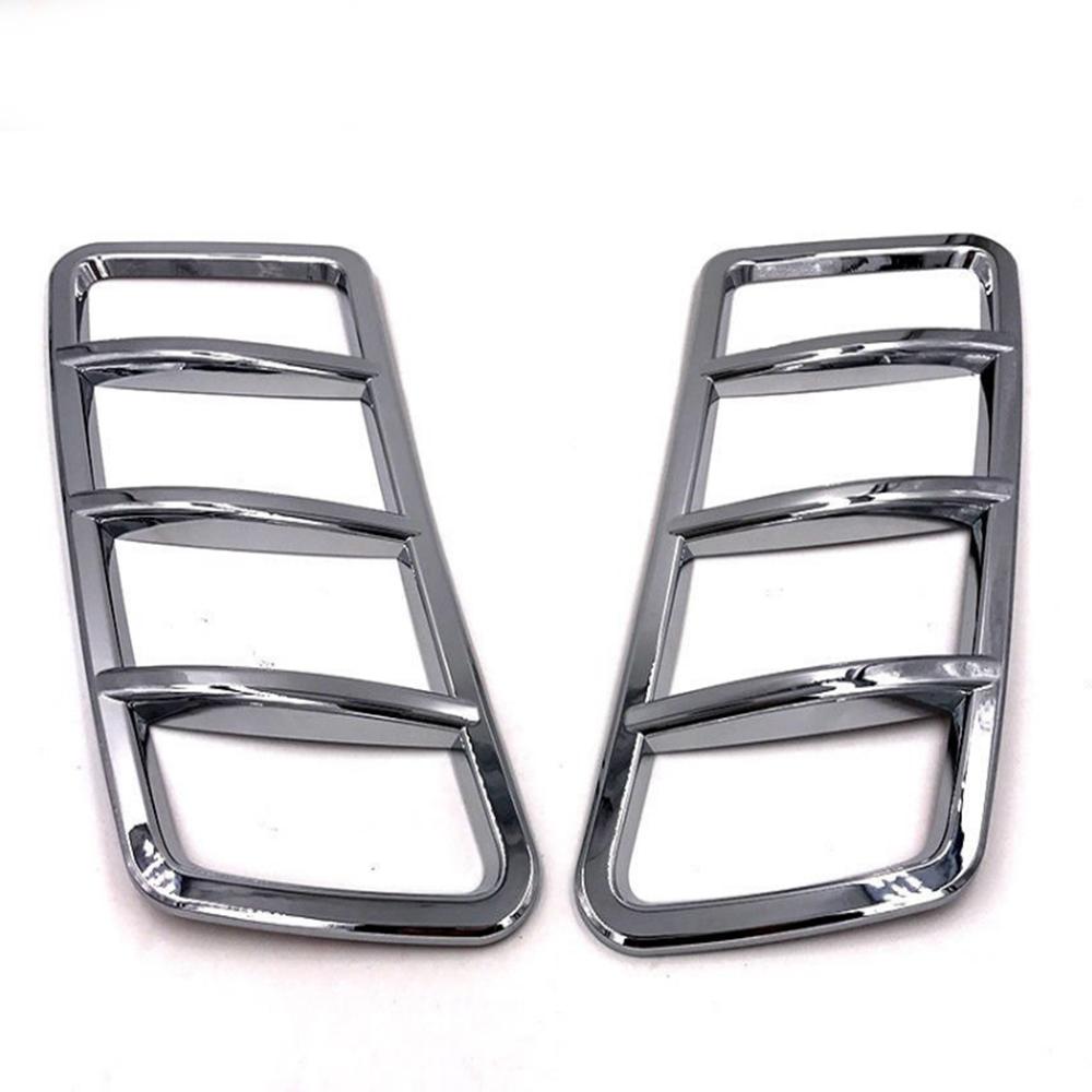 

2 шт. Накладки на решетки воздухозаборников двигателя на капоте для Mercedes-Benz W166 X166 GLE GL ML Аксессуары Тройные хромированные накладки