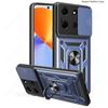 Slide Lens  Armor Funda for Infinix Note 30 5G Case Magnetic Ring Stand Holder Cover for Infinix Note 30 Pro Zero 30 40 5G Case