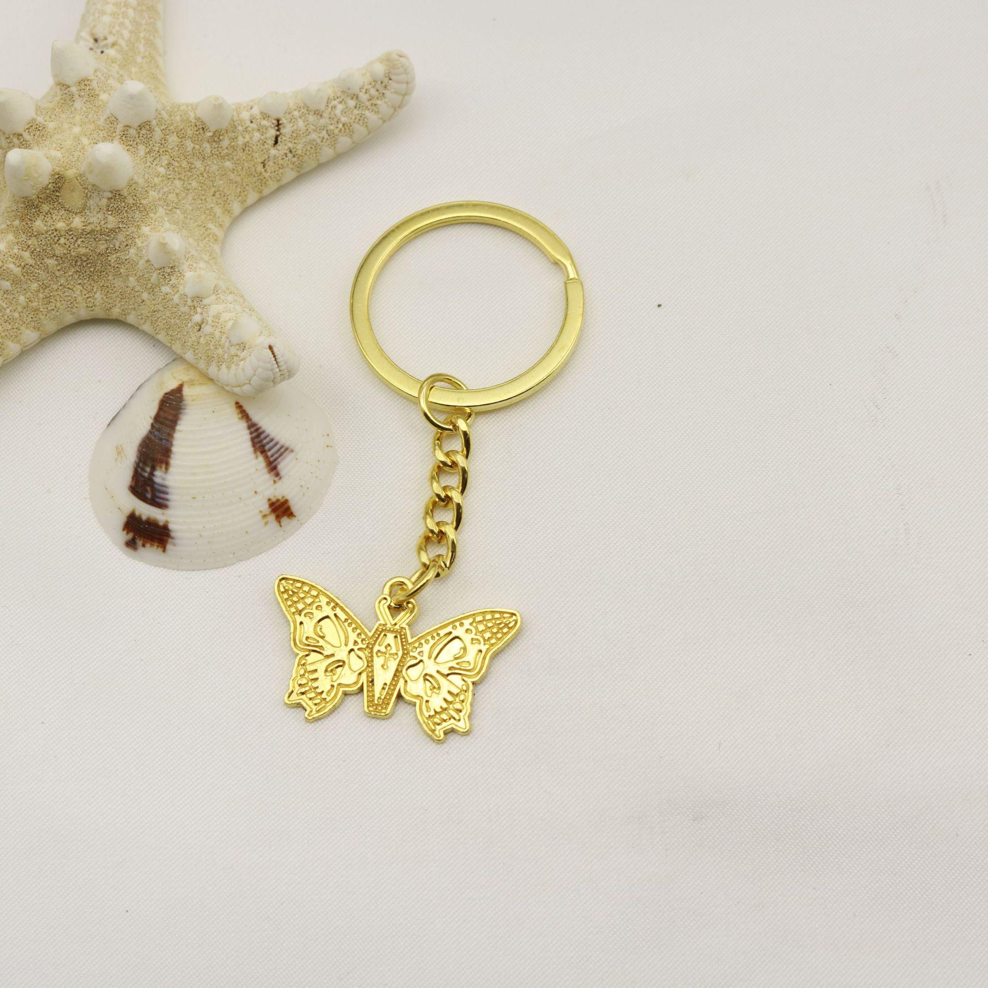 Simple Butterfly Keychain Pendant