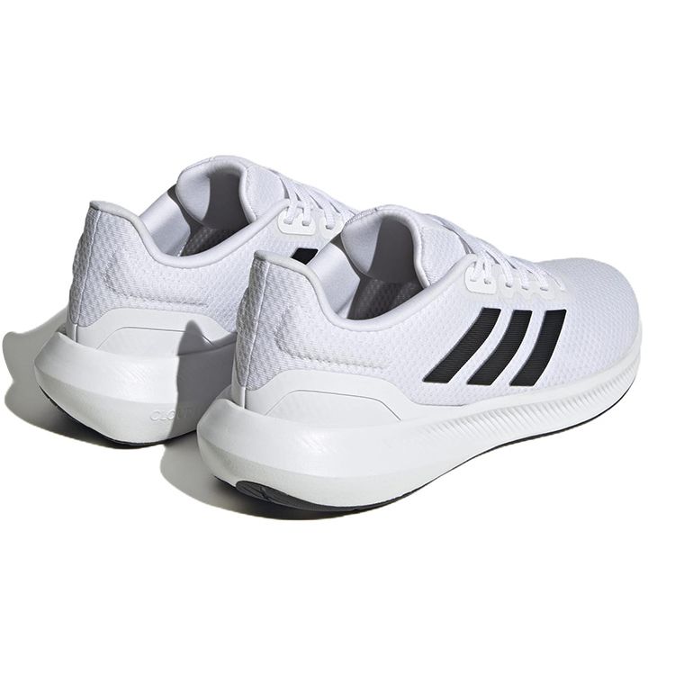 Adidas Runfalcon 3.0 Cloudfoam Low White Black Men Sneakers Cloud-White Core-Black HQ3789