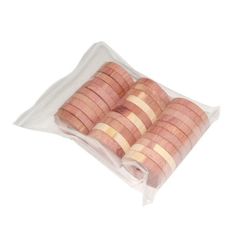 10/30Pcs Cedar Block Fresh Odour Deterrent Insect Wardrobe Health Natural Clothes Camphor Insect Repellent Moth Wood Home Supply