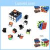 High Quality Abs Material 6pcs Beginner Friendly Round Corner Magic Cube Set
