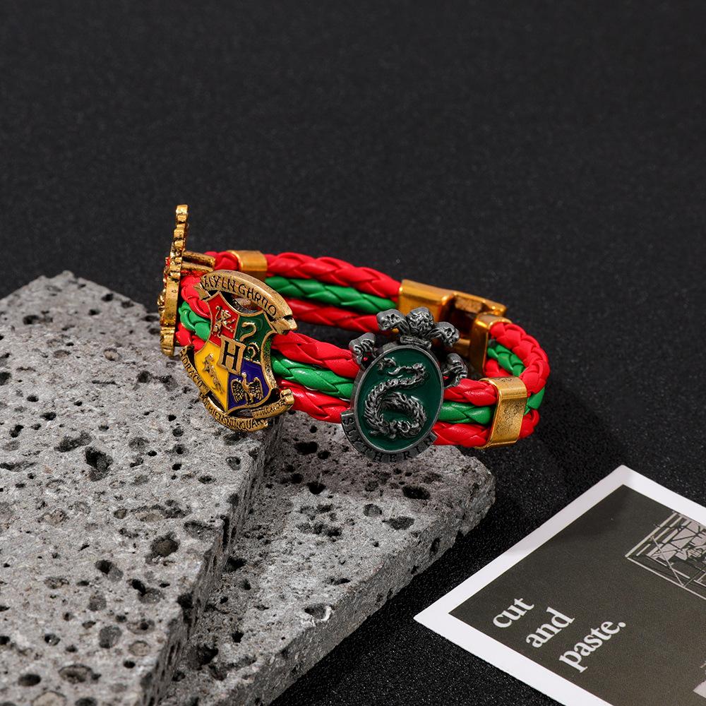 Magieakademie Hufflepuff Gryffindor Slytherin Ravenclaw Charakter DIY Perlenarmband
