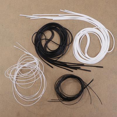 Cordon pivotant en fil métallique 80/120 cm, lacets de chaussures de sport, tendeur, pièce de rechange, câble en acier, corde à chaussures ferme sans nœud