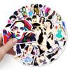 50PCS Katy Perry Graffiti Stickers for Laptops, Scooters, Cars, Phones & Guitars