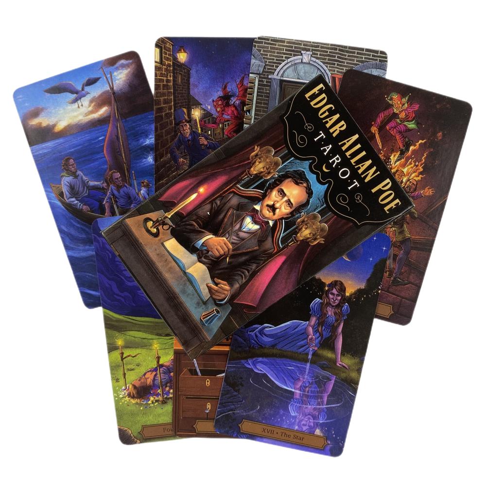 Carte Tarocchi Manara Mazzo Divinatorio Versioni Inglesi Edizione Oracolo Tavola Gioco da Tavolo Per Festa
