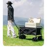 Portable Foldable Outdoor Camping and Shopping Cart with Large Capacity