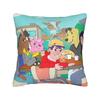 Pillow Case Anime B-BoJack H-Horsemans Soft  Pillow Cover For Sofa Couch Bed Living Room Cute Funny Pillowcases