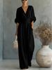 Women's Sexy V-neck Ruffled Fashion Jumpsuit 2026