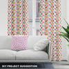 Royal Samt Stoff Polyester Zum Nähen - Motiv Donut Mit Zuckerguss