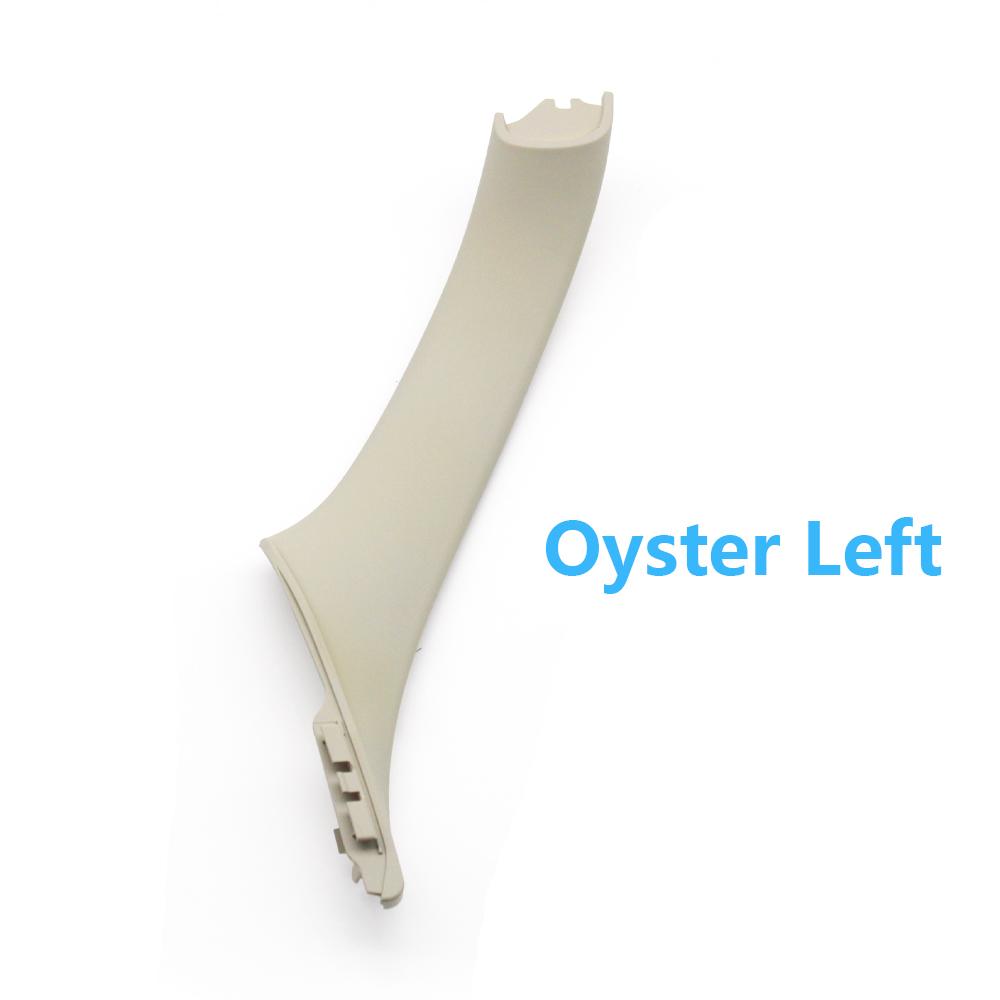 Grey Oyster Car Left Right Interior Door Inside Pull Handle Cover Trim For BMW 5 Series F10 F11 F18 520i 523i 525i 528i