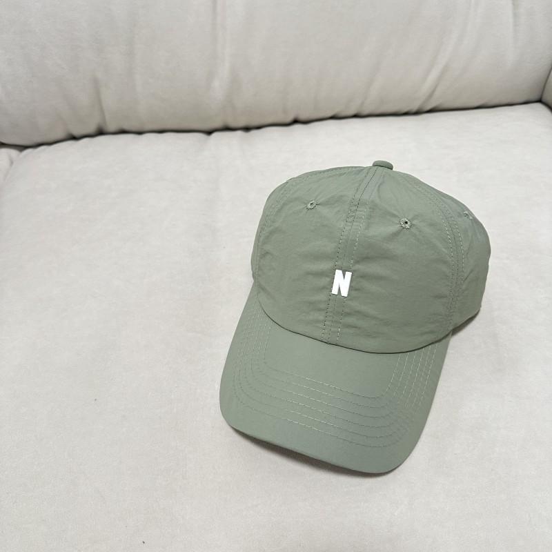 Summer Baseball Hat Male and Female Couple Shade Casual Versatile Small Letter Simple Soft Top Cap Embroidery