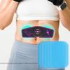 Reusable Gel Abdominal Toning Abdominal Patches Quiet Muscle Training For Home Gym Or Office Use