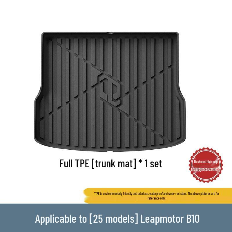 

2025 Leapmotor B10 Экологичные TPE Автомобильные коврики для пола и коврик для багажника, комплект
