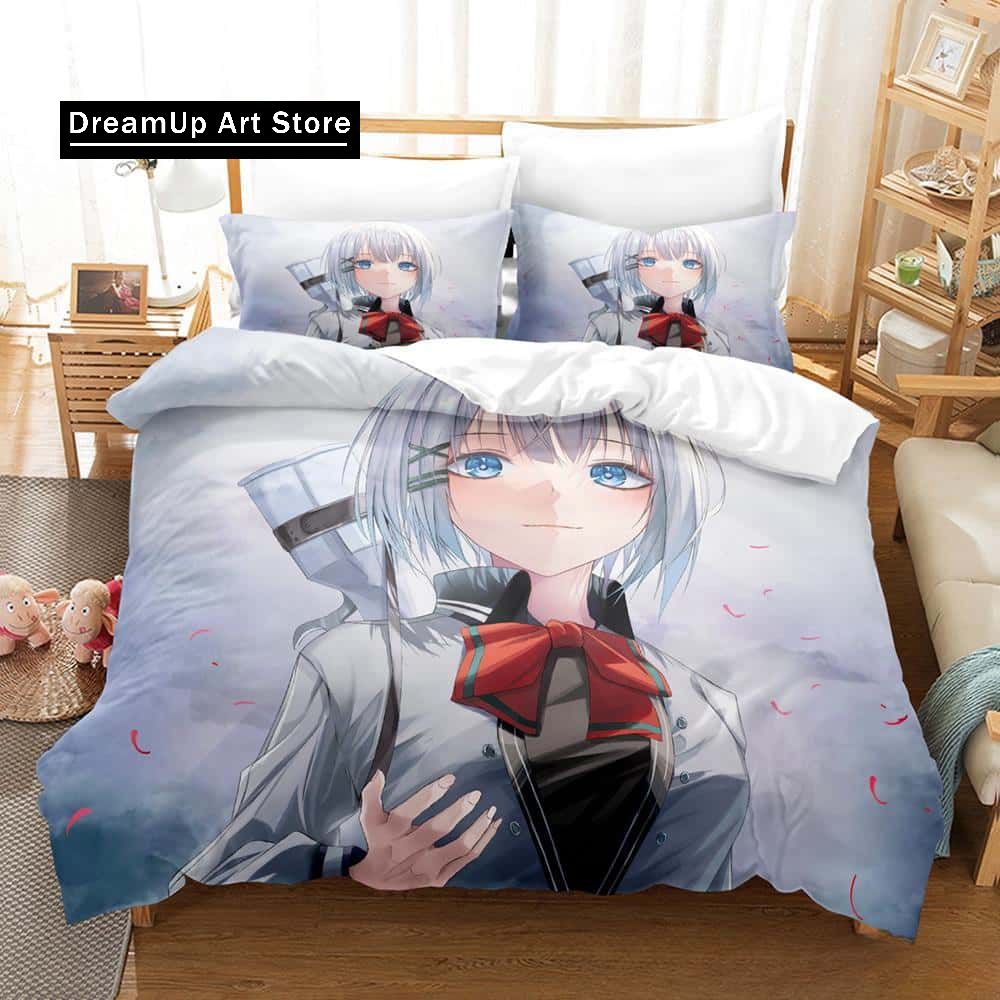 New Anime The Detective Is Already Dead Bedding Set Single Twin Full Queen King Size Bed Set Adult Kid Bedroom Duvet Cover Sets