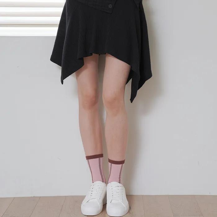 [3-Pack] 1989 Vintage Pouch Pink Sock Set