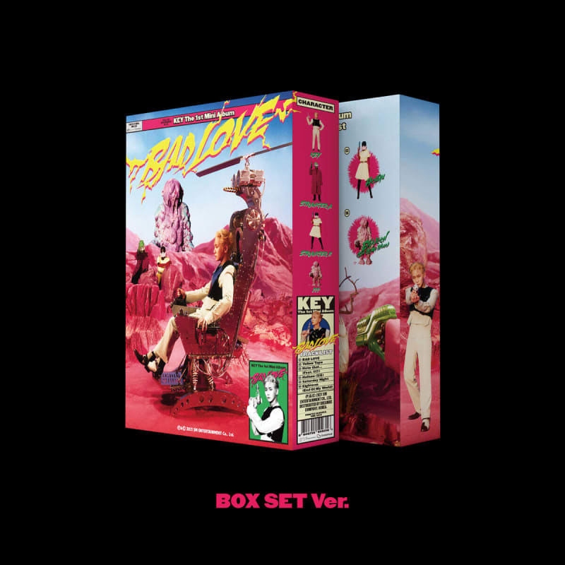 

KEY - 1st Mini Album: BAD LOVE [BOX SET Ver.]