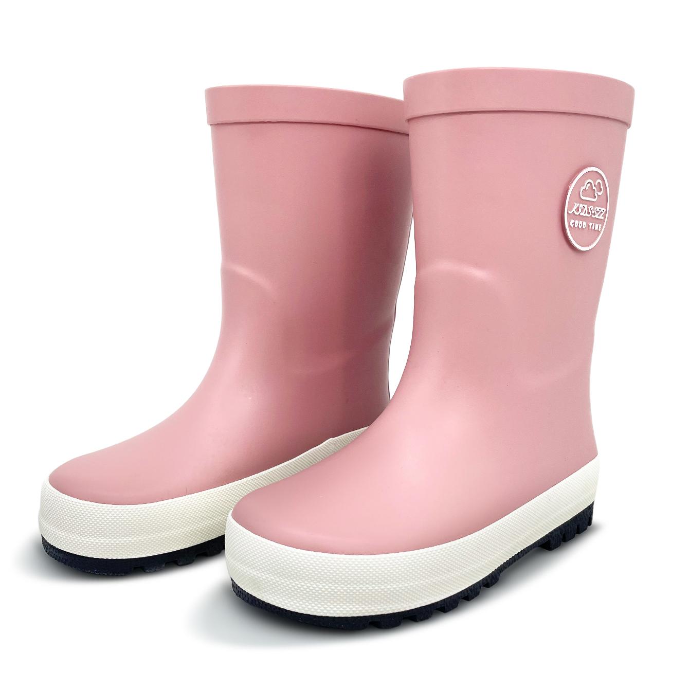 

Boys & Girls Wear-Resistant Outdoor Rubber Rain Boots with Warm Thermal Lined - Waterproof, Anti-Slip, Lightweight EUR 23-24