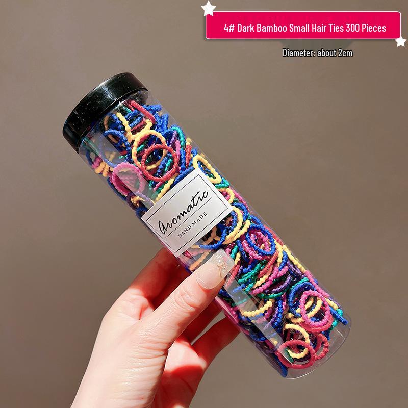No-Damage Elastic Hair Ties for Girls - High Elasticity Accessories