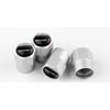 4Pcs Car Wheel Tire Valve Caps Stem Cover Badge Accessories For Nissan Micra Patrol Livina Note Qashqai Sunny Ariya Kicks Nismo