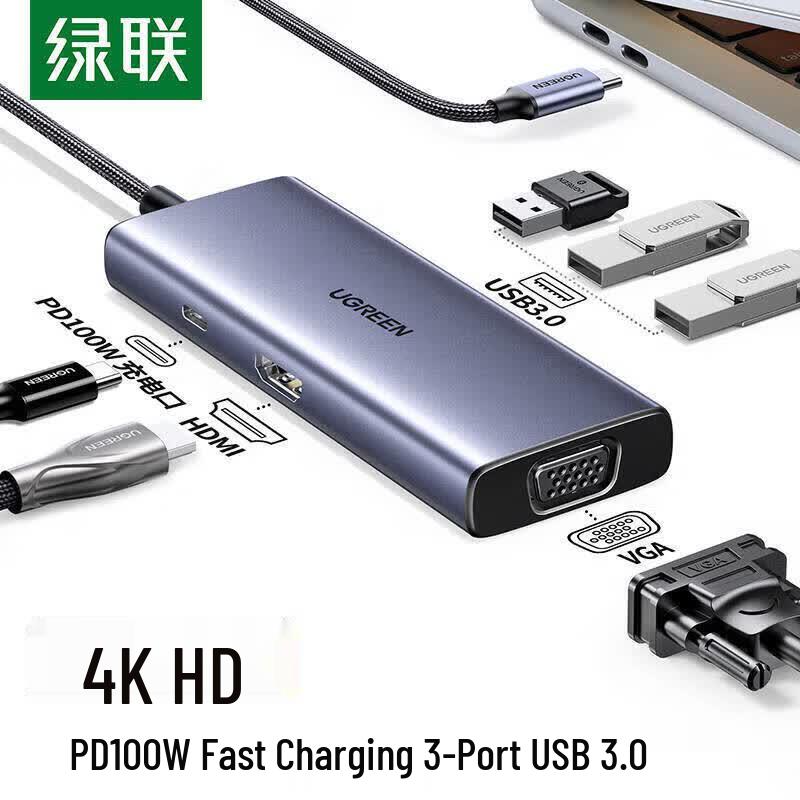 UGREEN CM498 6-in-1 USB-C Hub