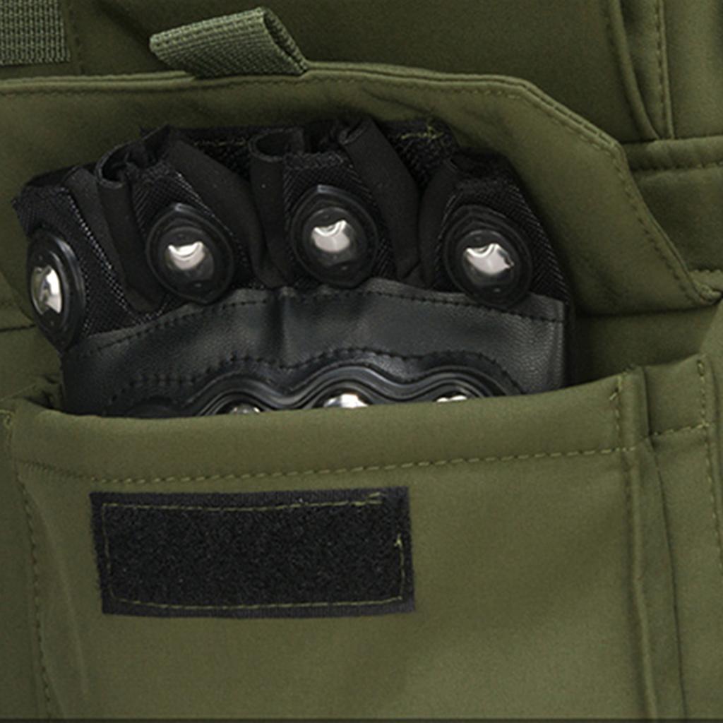 Men'S Shirt Paired With Casual Sports Warm Shirt And Double Pocket Jacket