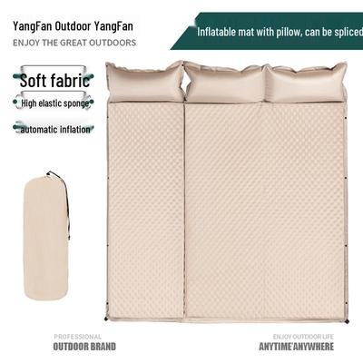Outdoor Inflatable Camping Mattress: Portable Air Cushion Bed, Moisture-Proof Sleeping Pad, Tent or Floor Use
