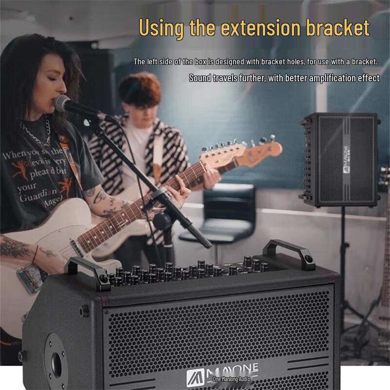 MALONE K-800 Portable Outdoor Live Streaming Instrument Speaker