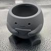 Smiling Face Planter 3D Plant Pot Printed Cute Decorative