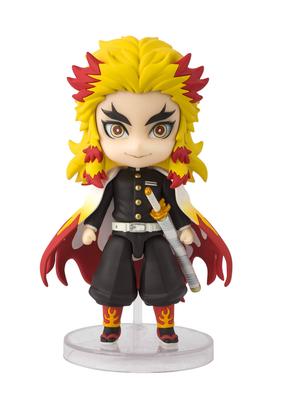 TAMASHII NATIONS Figuarts Mini-Dämonentöter: Kimetsu no Yaiba Rengoku Kyojuro Ca.. 90mm PVCABS bemalte Actionfigur