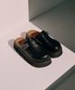 6Ft [+5.5Cm] Boto Strap Mule (Black)