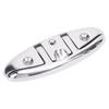 5in Boat Folding Cleats Heavy Duty 316 Stainless Steel Flip Up Dock Cleat for Yacht Speedboat Fishing Boat
