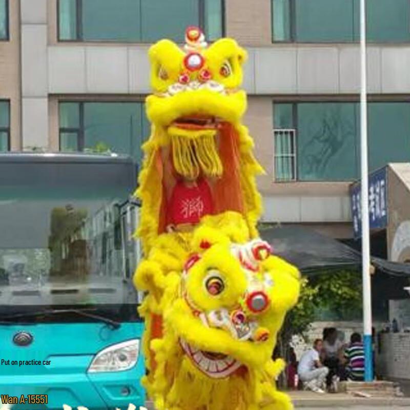 Foshan Southern Lion Dance Head Costume