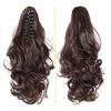 Claw Clip In Ponytail Extension Synthetic Hairpiece Curly Wavy Hair Extension 15 Inch Long Ponytail Hairpieces For Women Girl