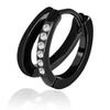 Magazine Begin Feature Earrings Mens Hoop Wearable Surgical Stainless Steel Ring Single Ear Silver Simple Gift