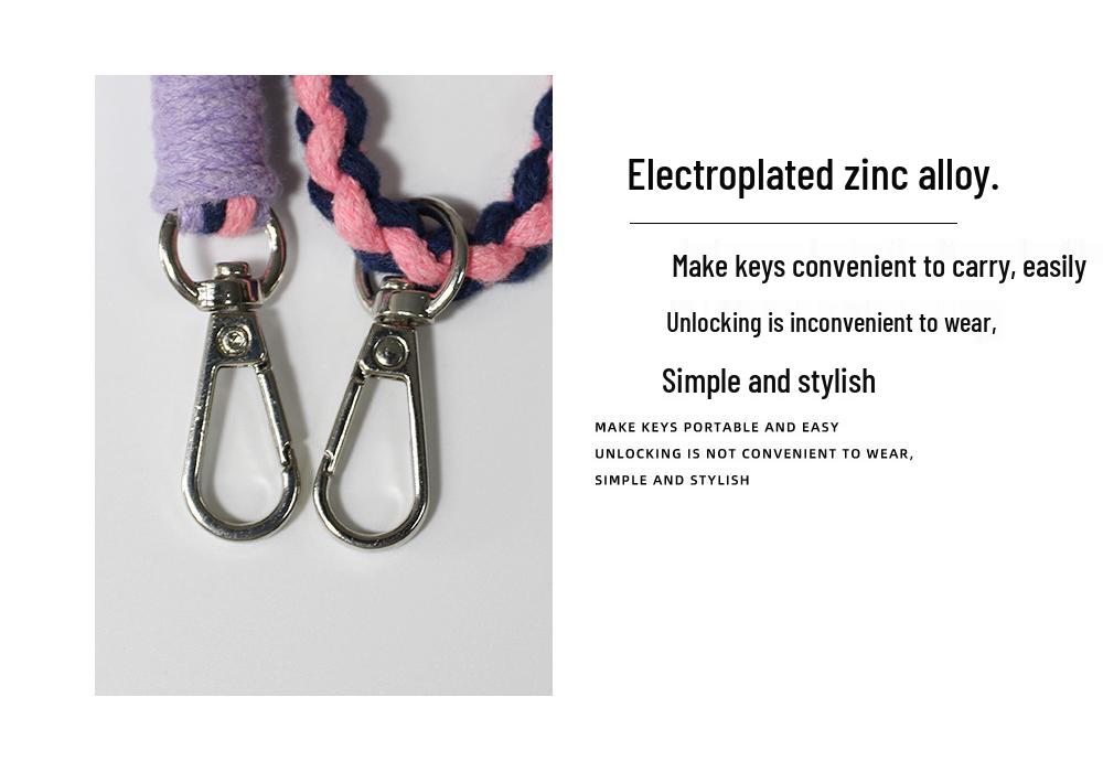 Daisy Flower Adjustable Phone Lanyard & Bohemian Keychain Strap