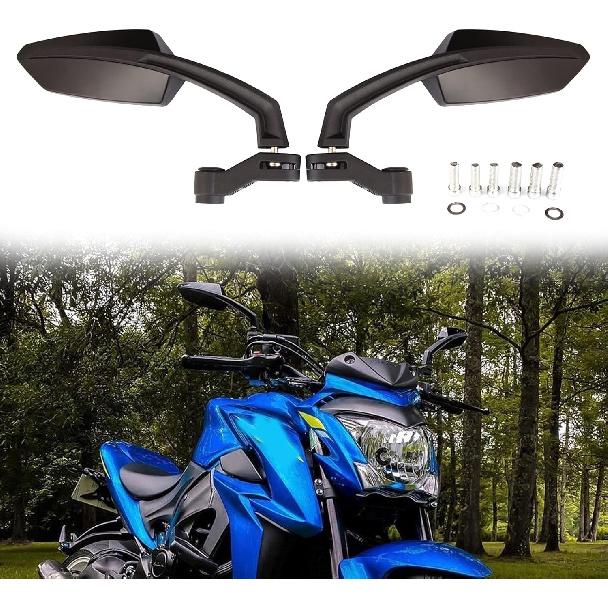 

8mm 10mm Carbon Motorcycle Rearview Side Mirrors For Honda Grom CRF250L Kawasaki Yamaha чёрный