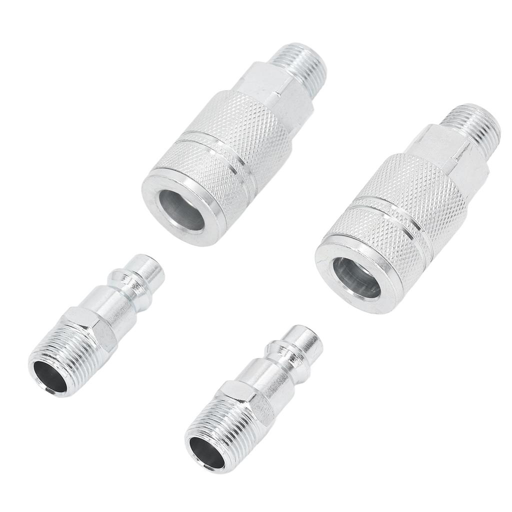 Air Hose Fittings 2 External Connection 2 External Plug 3 8 Inch NPT Industrial Air Compressor Quick Connect Fittings