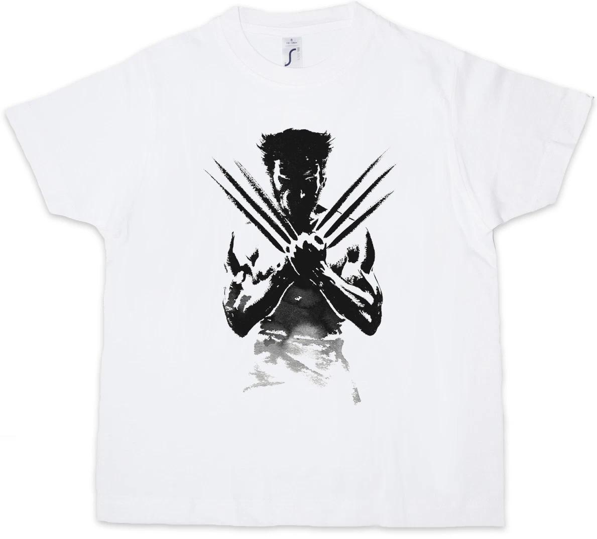 WOLVERINE SHADOW WARRIOR Kids Boys T-Shirt X-Men Hugh Logan Jackman Superhero 110