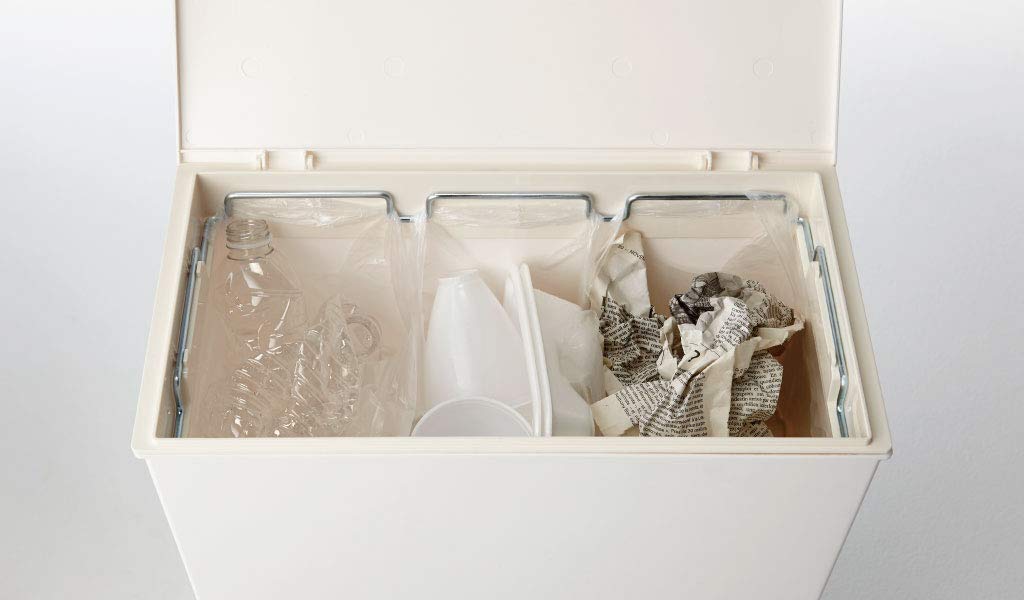 Odpadkový koš Kudo Simple Wide Hnědý KUDSP WDBR I'mD