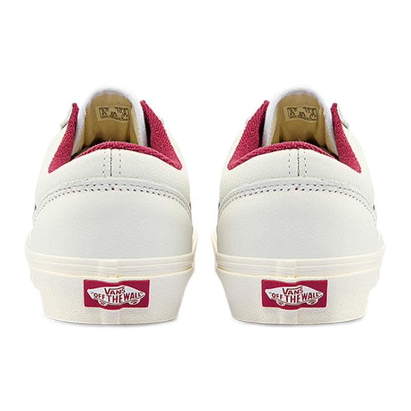 Vans Unisex Style 36 Low Top Sneakers White/Red Vans VN0A54F676N