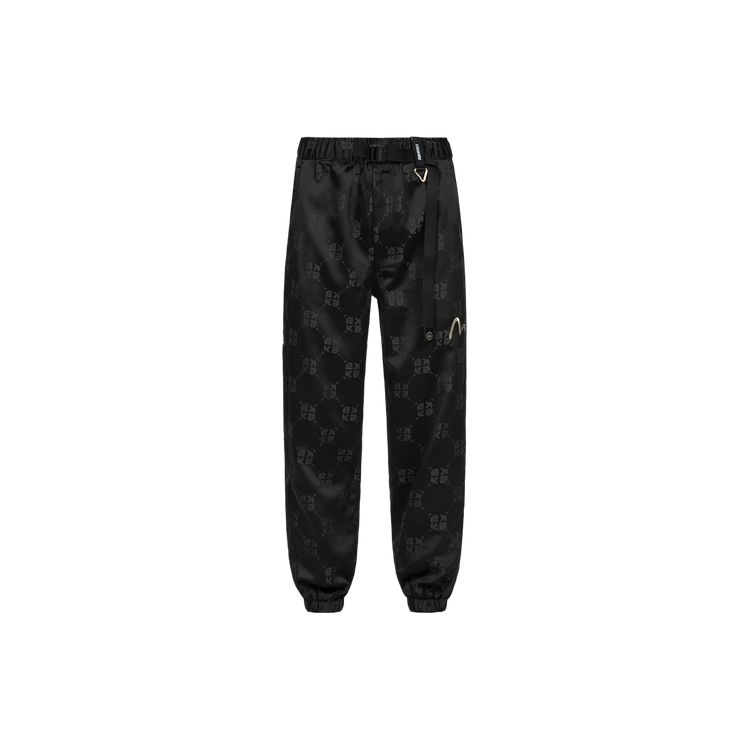 Evisu Seagull Foil Print Casual Tapered Knit Joggers Men bottoms 2EAGNM3PJ5132XXPL